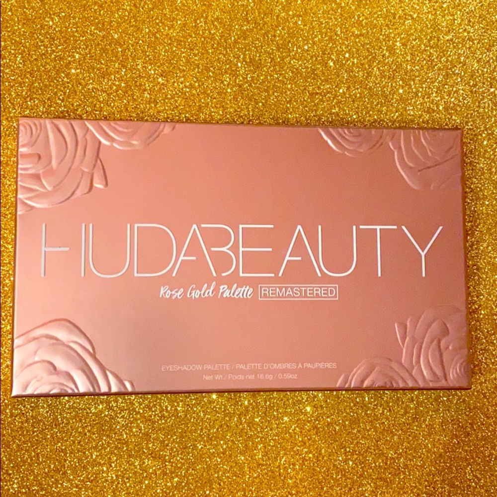Huda Beauty Rose Gold Palette Remastered